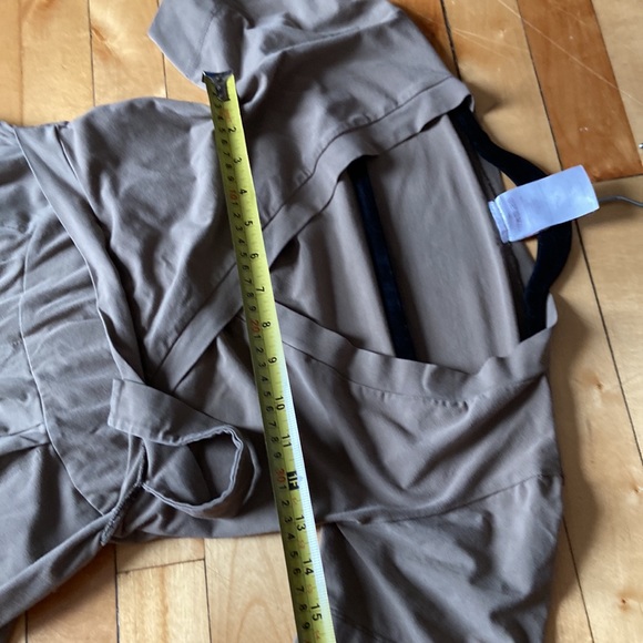 Boob Design Amelia faux wrap sage green cropped wide leg jumpsuit - Picture 13 of 16